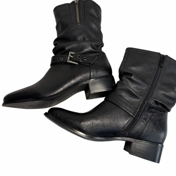 Charles by Charles David Women's Black Moto Boots Sz 5.5 - Picture 8 of 13